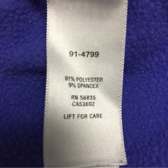 Cabela’s Women’s L Poly Stretch Hoodie Purple with Orange Spellout Size Large - Picture 8 of 8